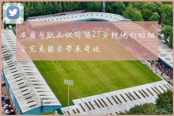 浓眉与欧文仅同场25分钟他们的组合究竟能否带来奇迹