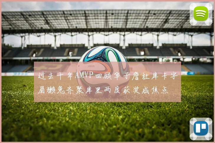 过去十年AMVP回顾华子詹杜库卡字眉獭兔齐聚库里两度获奖成焦点
